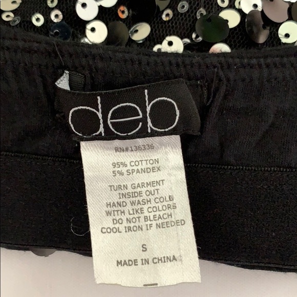 deb Sequened Bandeau Bra Bundle - Picture 4 of 8